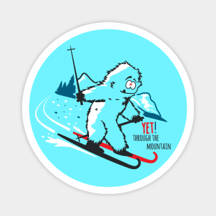 Yeti Ski Master Magnet